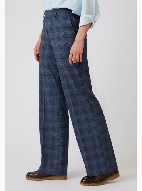 Pantalon large enfilable maille jacquard - Damart - Kiabi