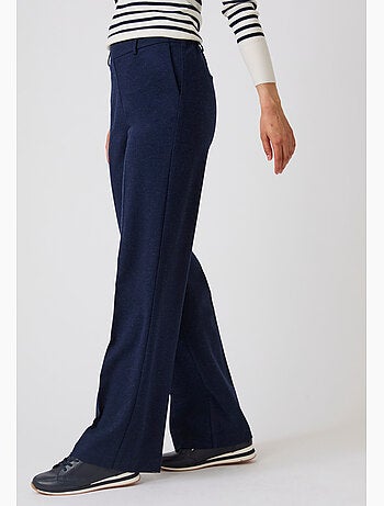 Pantalon large enfilable maille jersey - Damart