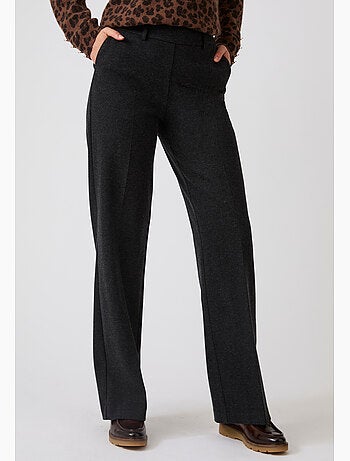 Pantalon large enfilable maille jersey - Damart