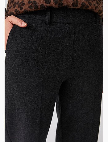 Pantalon large enfilable maille jersey - Damart