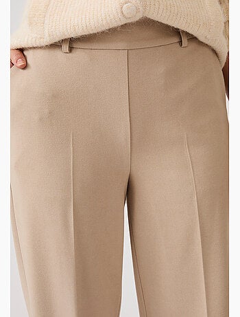 Pantalon large enfilable maille jersey - Damart