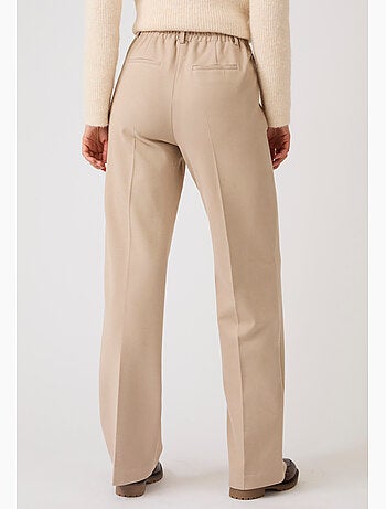 Pantalon large enfilable maille jersey - Damart