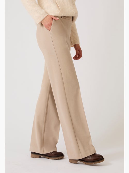 Pantalon large enfilable maille jersey - Damart - Kiabi