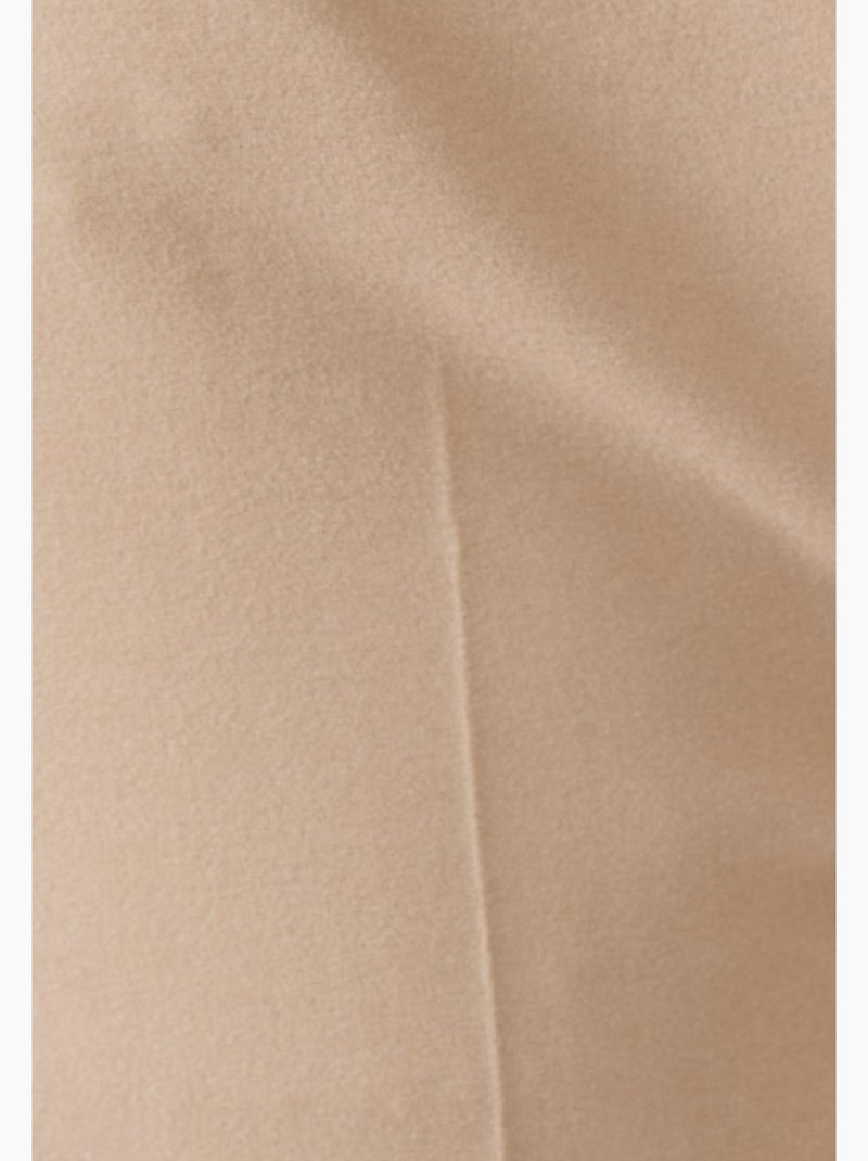 Pantalon large enfilable maille jersey - Damart Marron - Kiabi