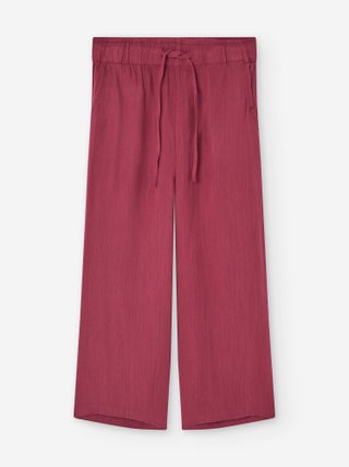 Pantalon Large et Droit avec Cordon