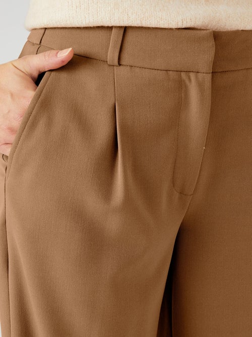 Pantalon large et fluide bi-stretch - Damart - Kiabi