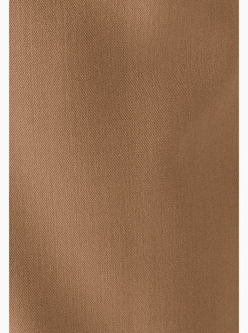 Pantalon large et fluide bi-stretch - Damart Marron - Kiabi