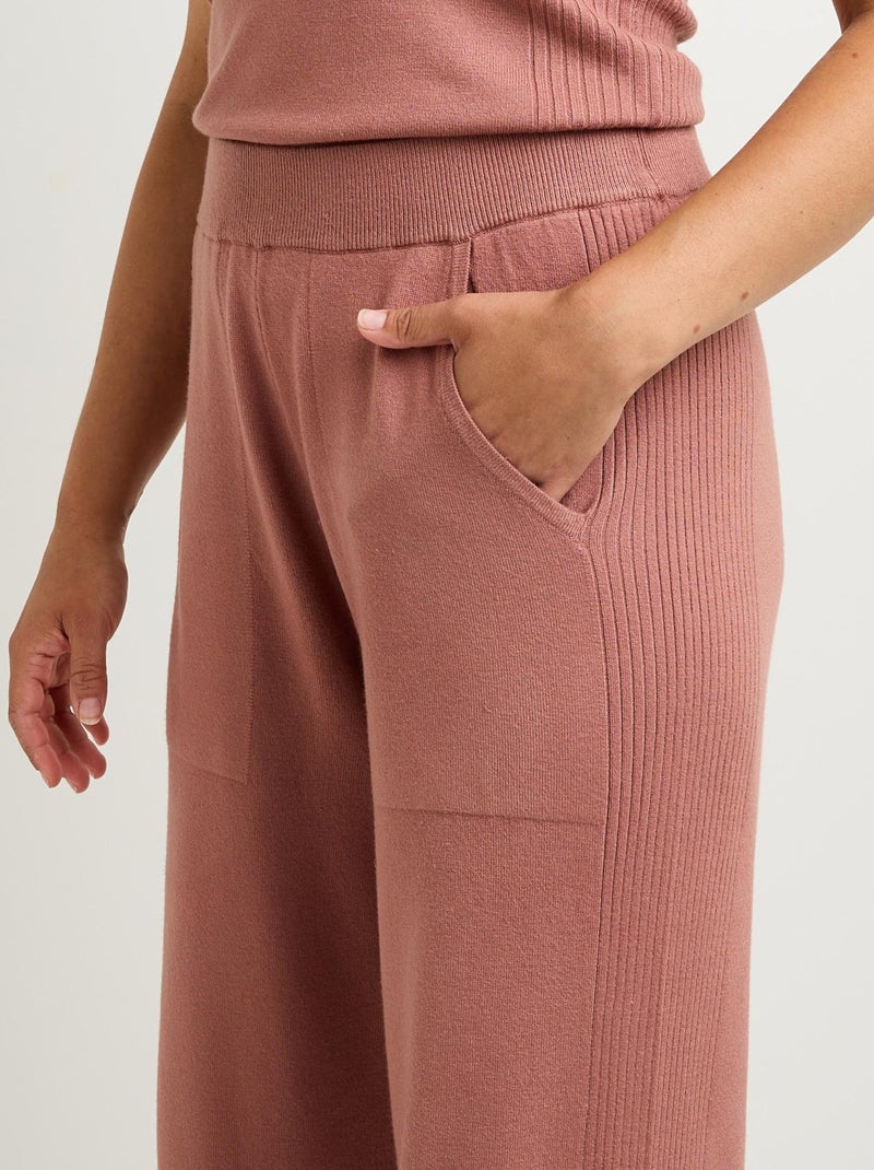 Pantalon large Feerie - RougeGorge Lingerie Rose - Kiabi