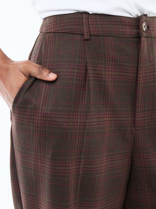 Pantalon large femme à motif fantaisie - Kiabi Pantalon large femme à motif fantaisie - Kiabi