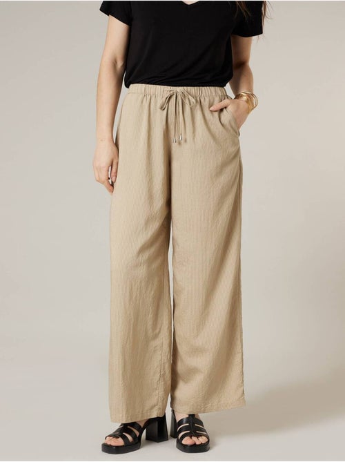 Pantalon large femme 'Deeluxe' - Kiabi