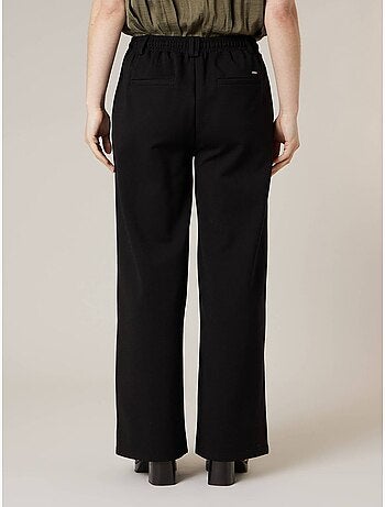 Pantalon large femme en interlock 'Deeluxe'