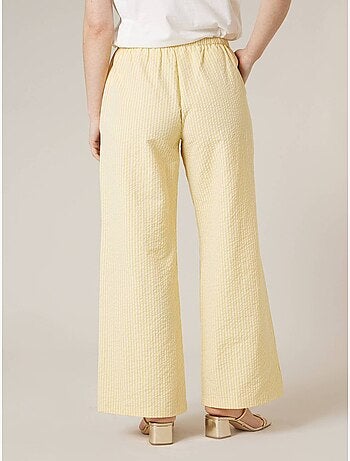 Pantalon large femme en jersey 'Deeluxe'