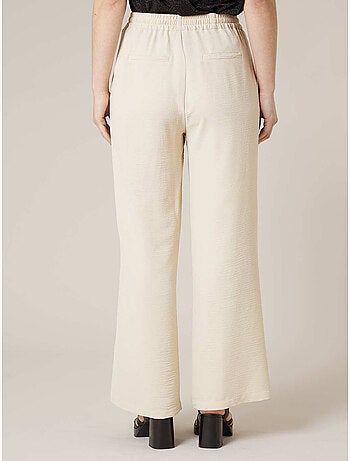Pantalon large femme en matière fluide 'Deeluxe'