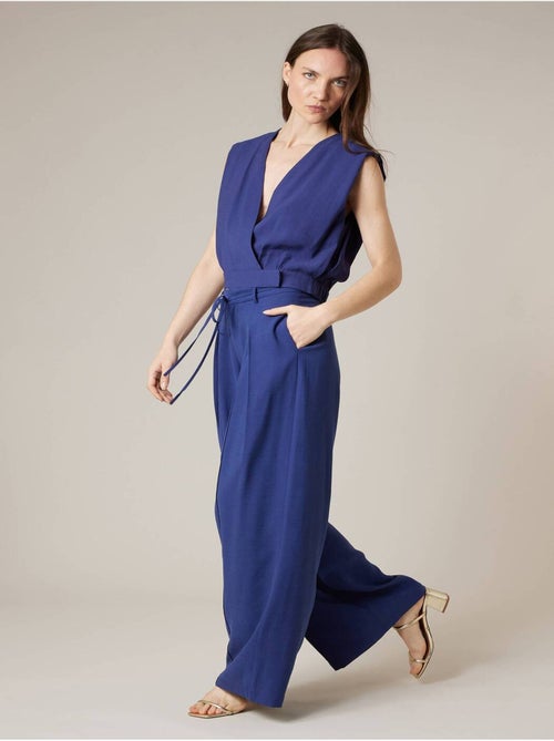 Pantalon large femme en matière fluide 'Deeluxe' - Kiabi