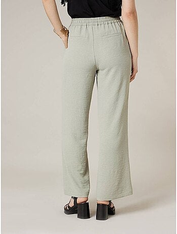 Pantalon large femme en matière fluide 'Deeluxe'