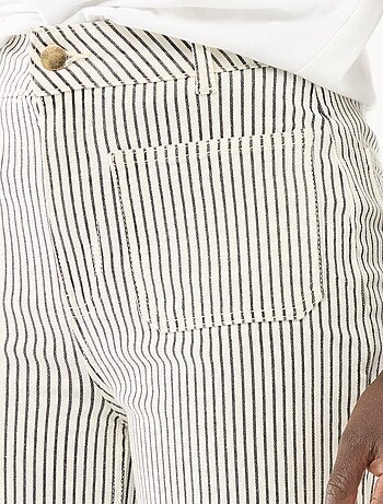 Pantalon large femme taille standard