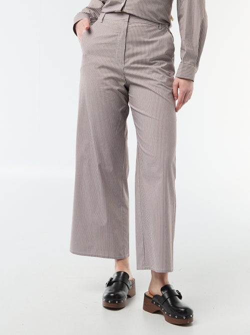 Pantalon large femme imprimé fantaisie - Kiabi Pantalon large femme imprimé fantaisie - Kiabi