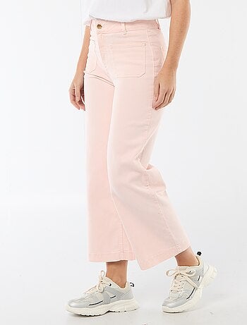 Pantalon large femme taille standard