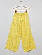     Pantalon large fleuri vue 2
