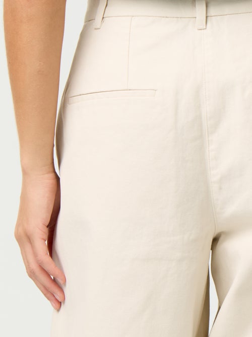 Pantalon large forme barrel - Kiabi Pantalon large forme barrel - Kiabi