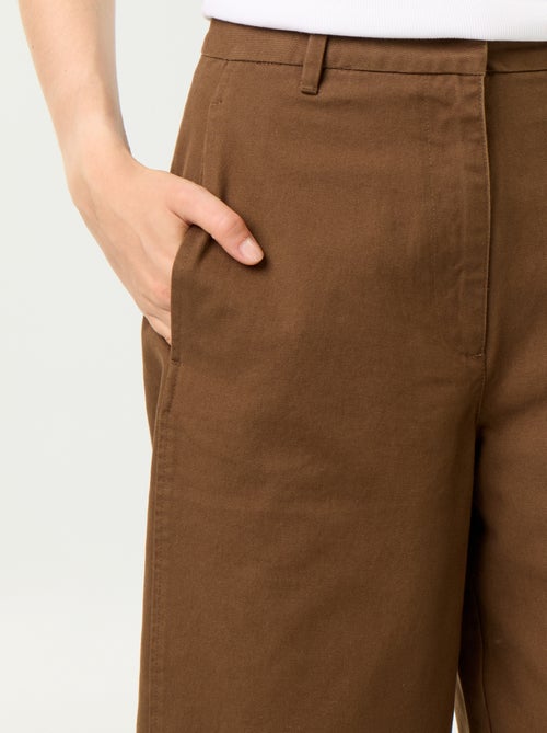 Pantalon large forme barrel - Kiabi Pantalon large forme barrel - Kiabi