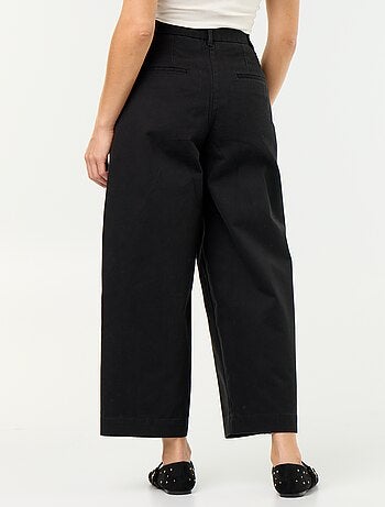 Pantalon large forme barrel