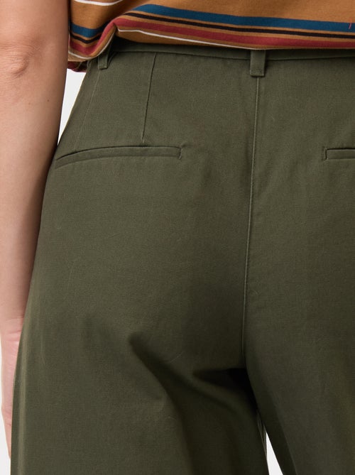 Pantalon large forme barrel - Kiabi