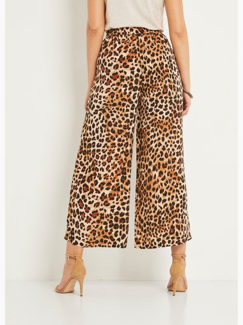 Pantalon large imprimé animalier - AFIBEL - Kiabi Pantalon large imprimé animalier - AFIBEL - Kiabi