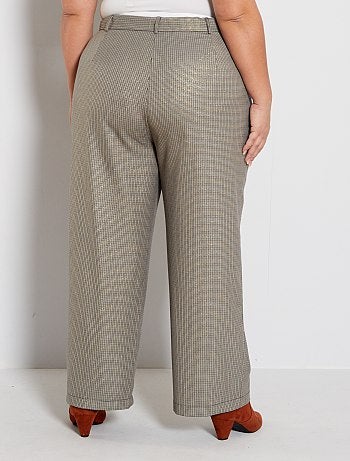 Pantalon large imprimé - Kiabi