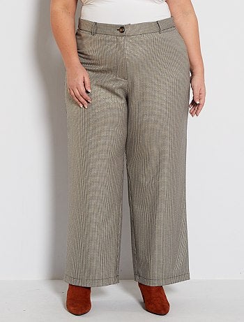 Pantalon large imprimé - Kiabi