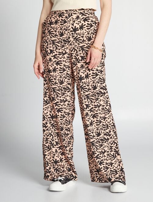 Pantalon fluide femme discount kiabi