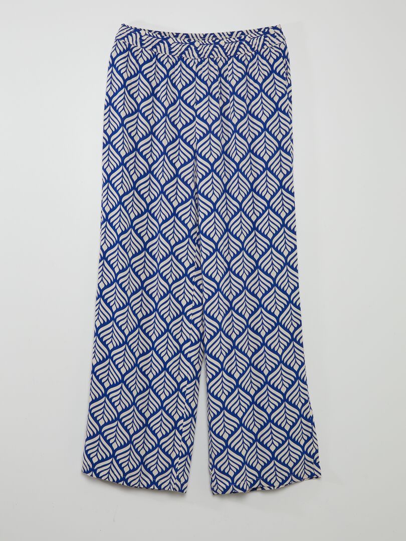 Pantalon large 'JDY' Bleu - Kiabi