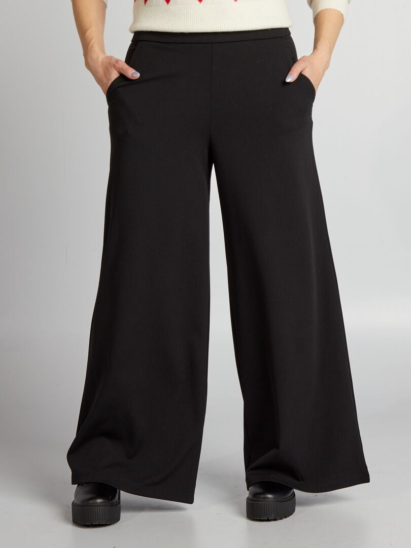 Pantalon large 'JDY' Noir - Kiabi