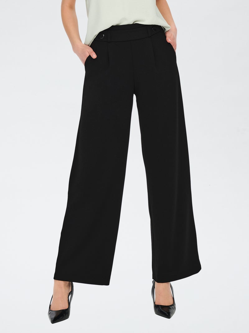 Pantalon large 'JDY' Noir - Kiabi