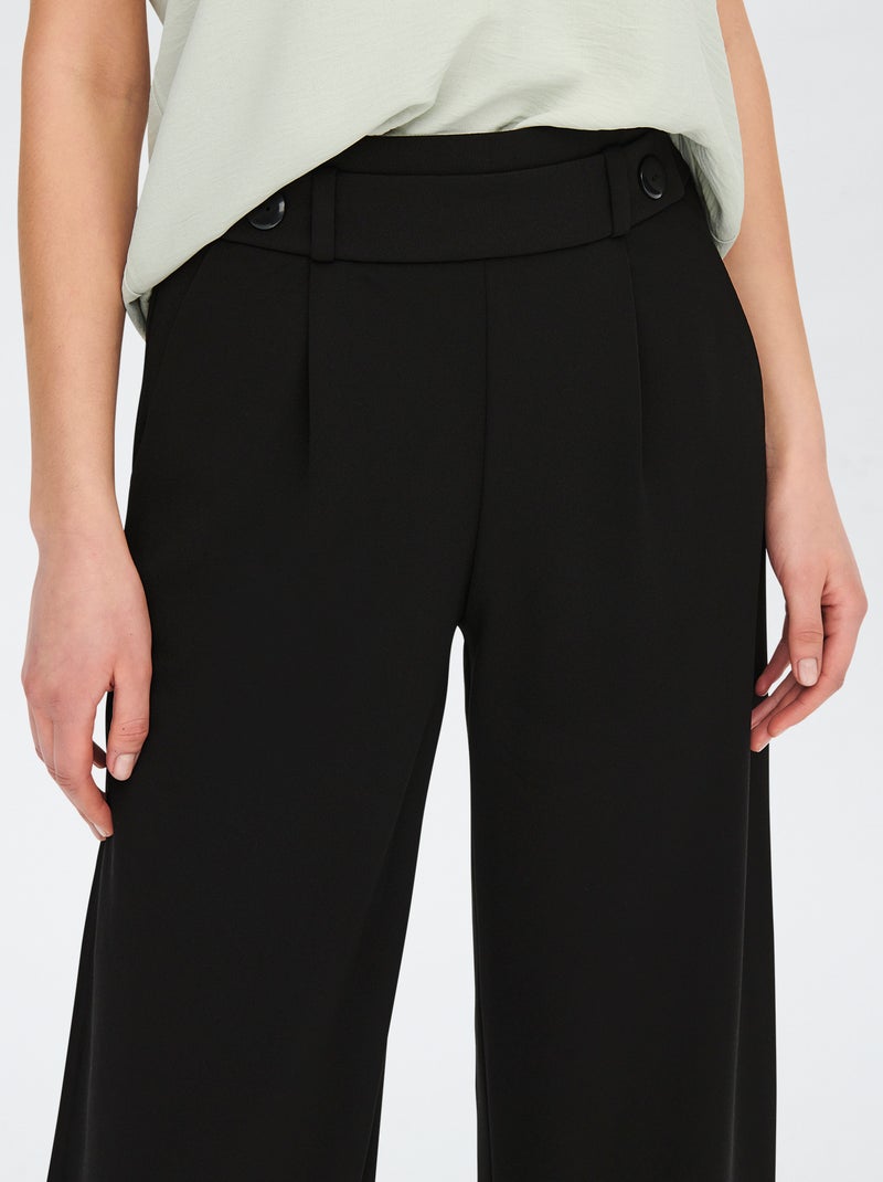 Pantalon large 'JDY' Noir - Kiabi