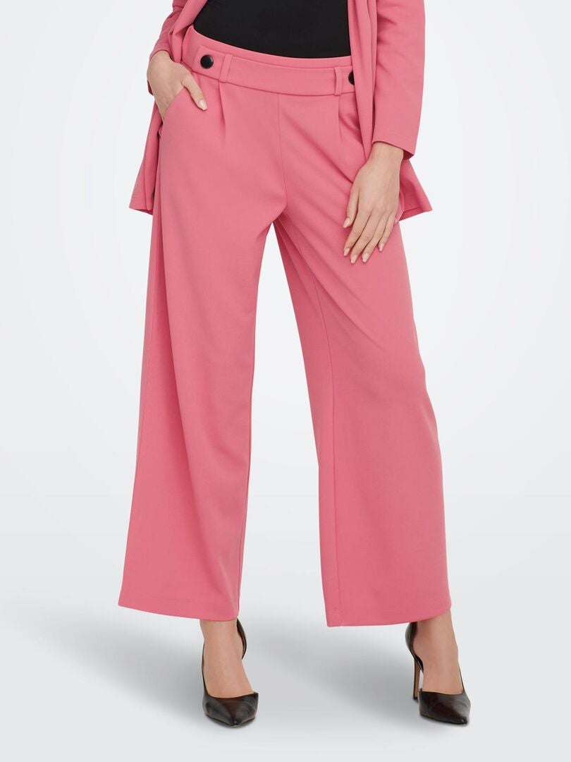 Pantalon large 'JDY' rose - Kiabi