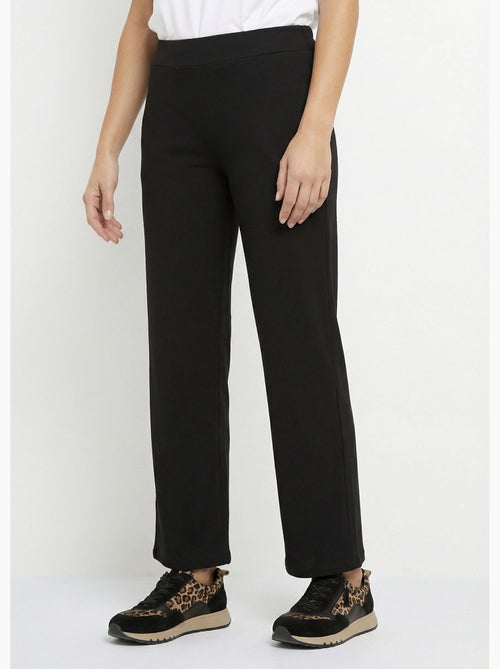 Pantalon large jersey cotelé, Essentiel - Afibel - Kiabi