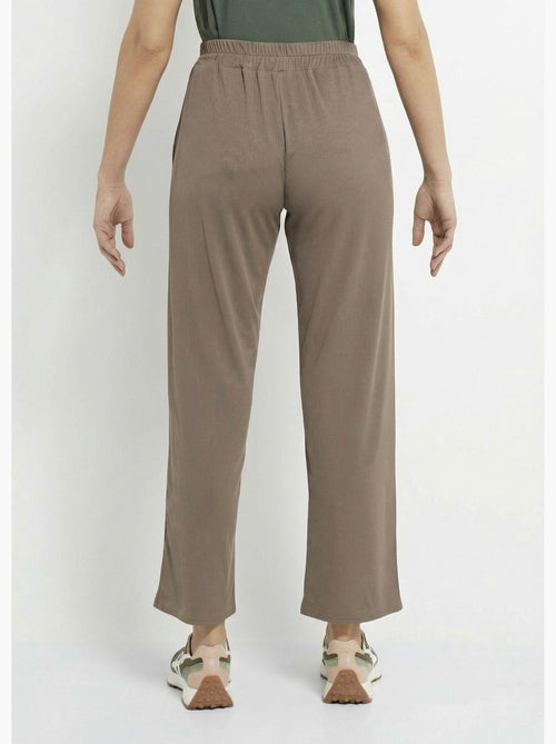 Pantalon large jersey cotelé, Essentiel - Afibel - Kiabi