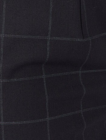 Pantalon large mélange laine bi-stretch 2 statures - Damart
