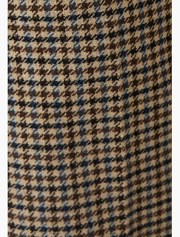 Pantalon large motif pied-de-poule - Damart