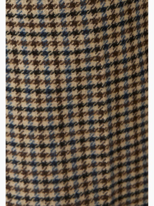 Pantalon large motif pied-de-poule - Damart - Kiabi