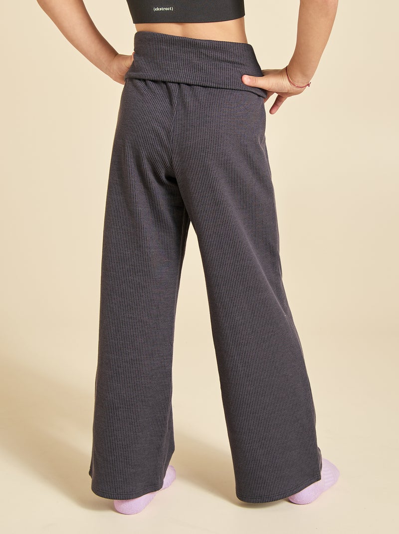 Pantalon large multi-sport (ekstract) Noir - Kiabi