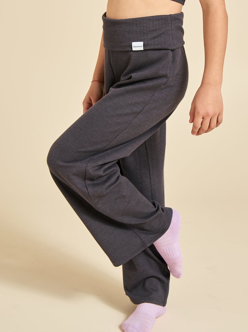 Pantalon large multi-sport (ekstract) Noir - Kiabi