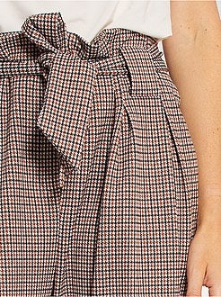 Pantalon large pied de puce - Kiabi