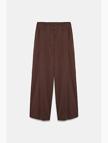 Pantalon large plissé dilvin