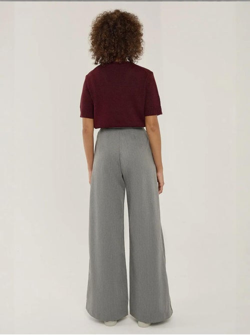 Pantalon large plissé - Kiabi