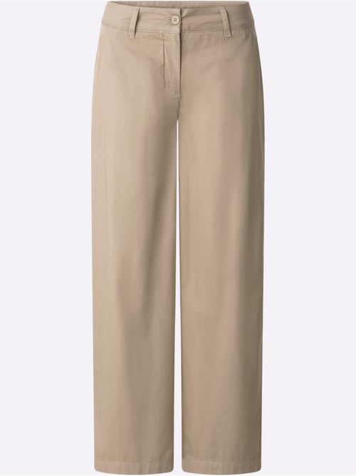 Pantalon Large Qualité Jean Légère Et Estivale - Taille Standard - Moda Vilona - Kiabi Pantalon Large Qualité Jean Légère Et Estivale - Taille Standard - Moda Vilona - Kiabi