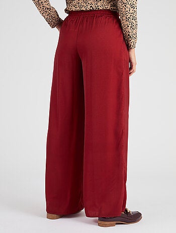 Pantalon large satiné - Damart