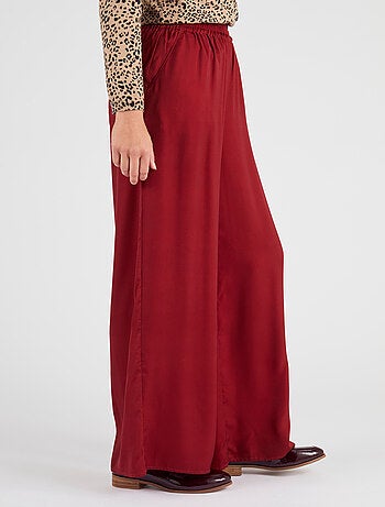 Pantalon large satiné - Damart