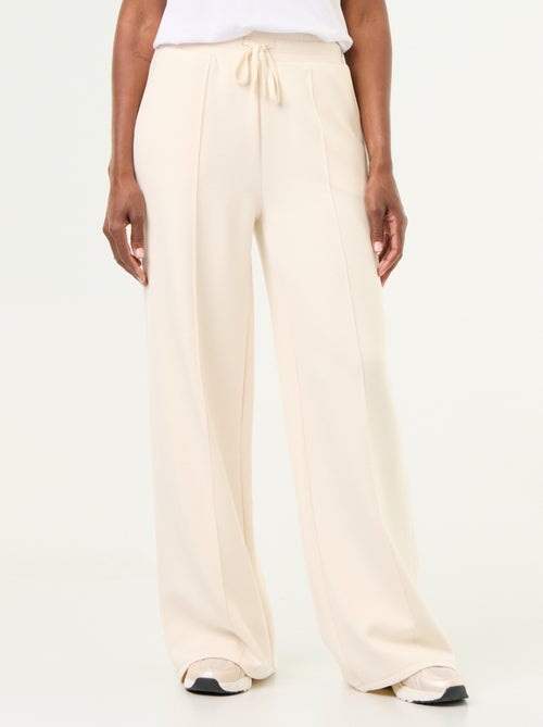 Pantalon large soft touch - Kiabi